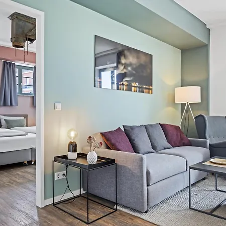 公寓 Hafenlodge - Urlaub Im Denkmal Wißmar